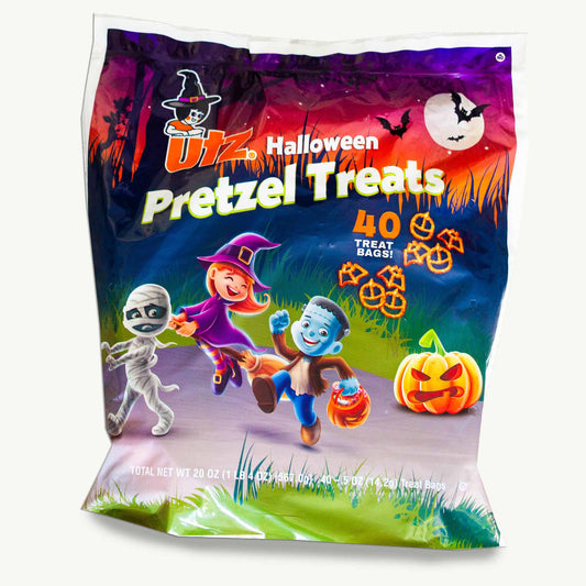 Utz Halloween Pretzel Treats - 40, .5oz bags