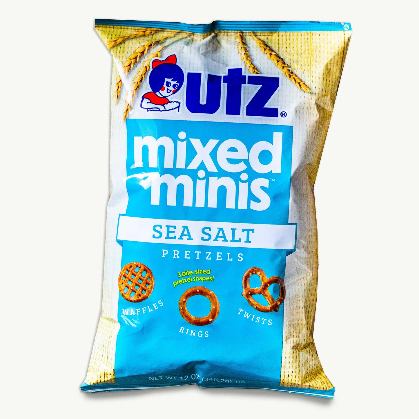 Utz Mixed Minis Sea Salt Pretzels 12oz