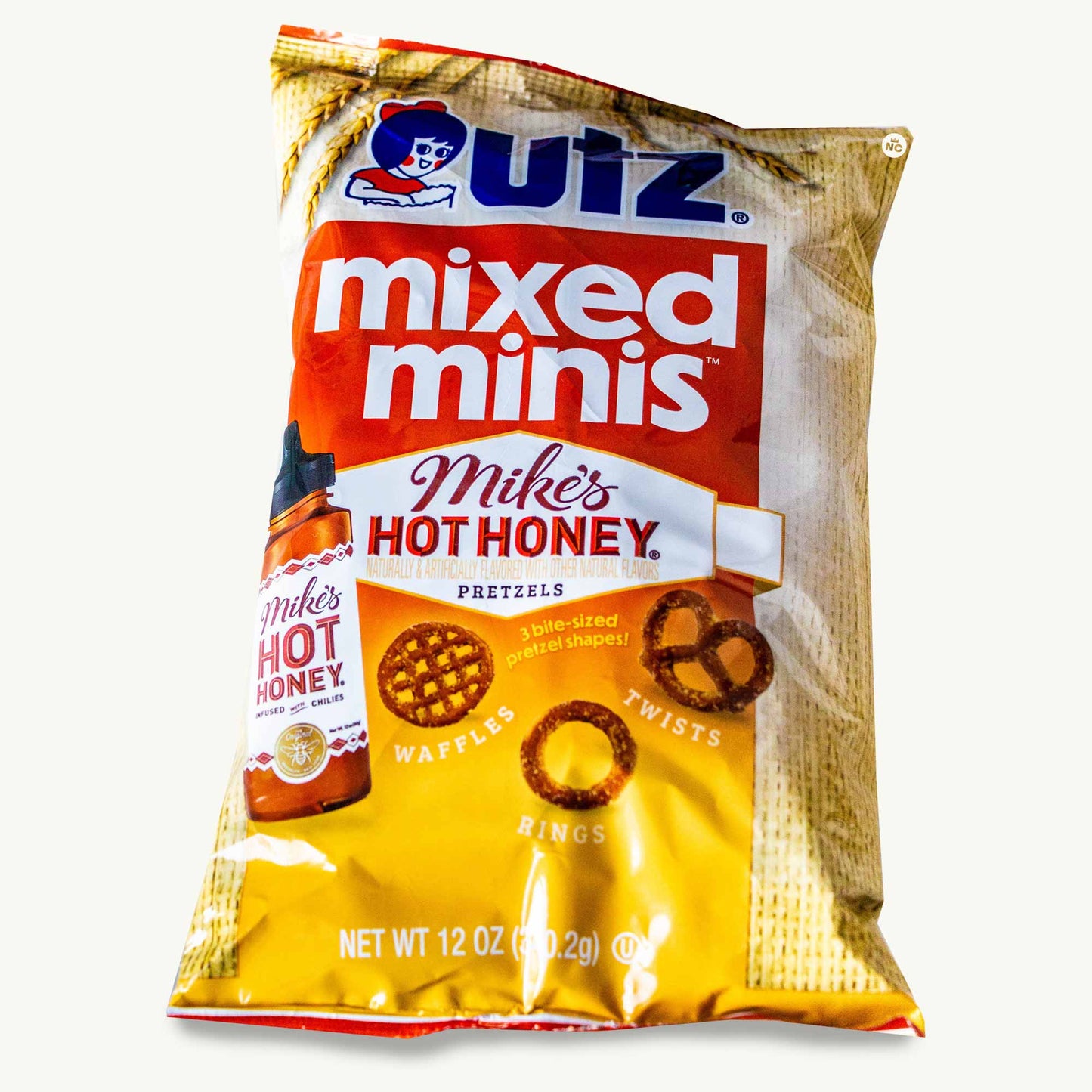 Utz Mixed Minis Mike's Hot Honey Pretzels 12oz