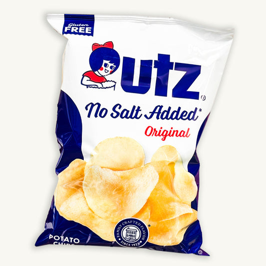 Utz No Salt Added Potato Chips 2.75oz