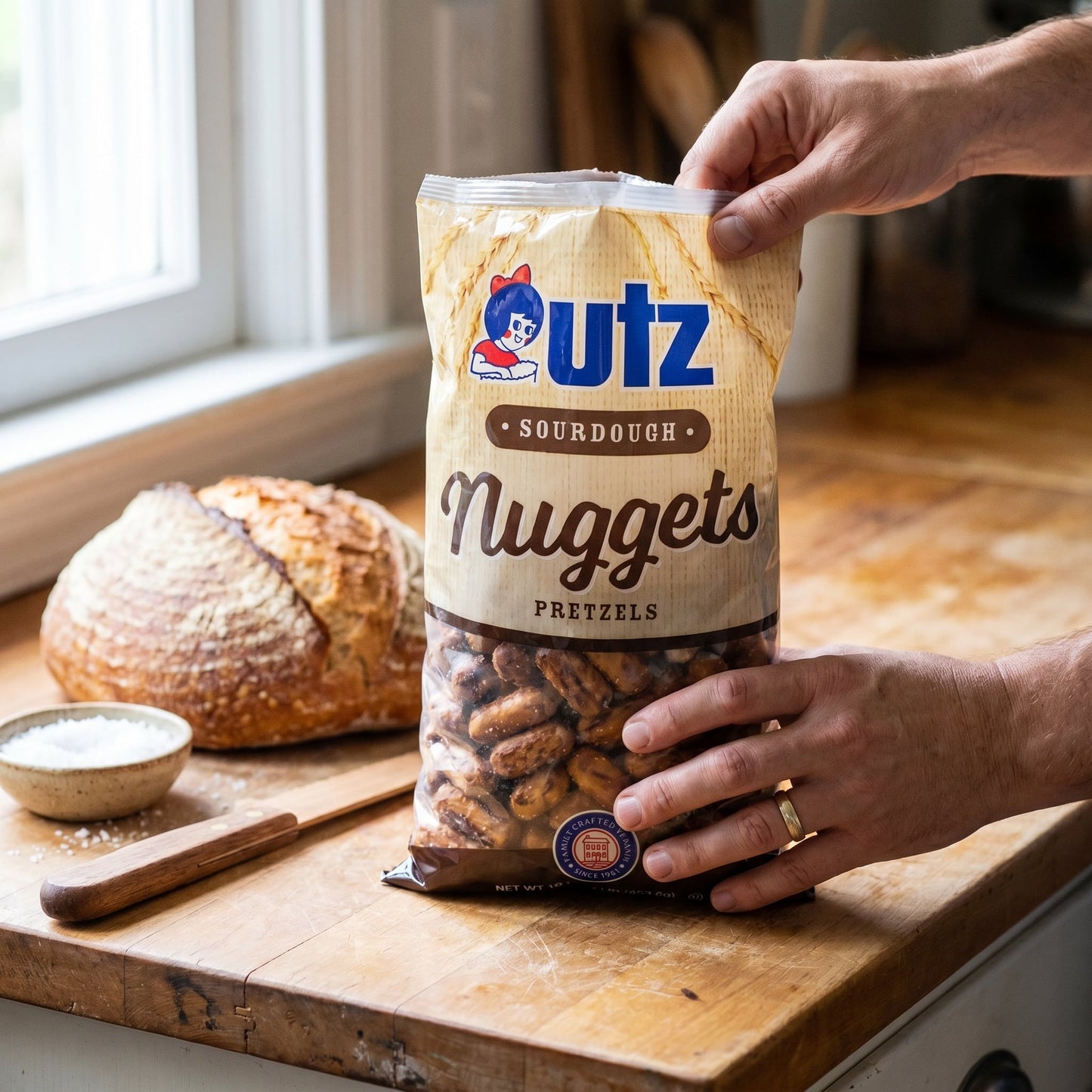 Utz Sourdough Nuggets Pretzels 16oz — ugc scene