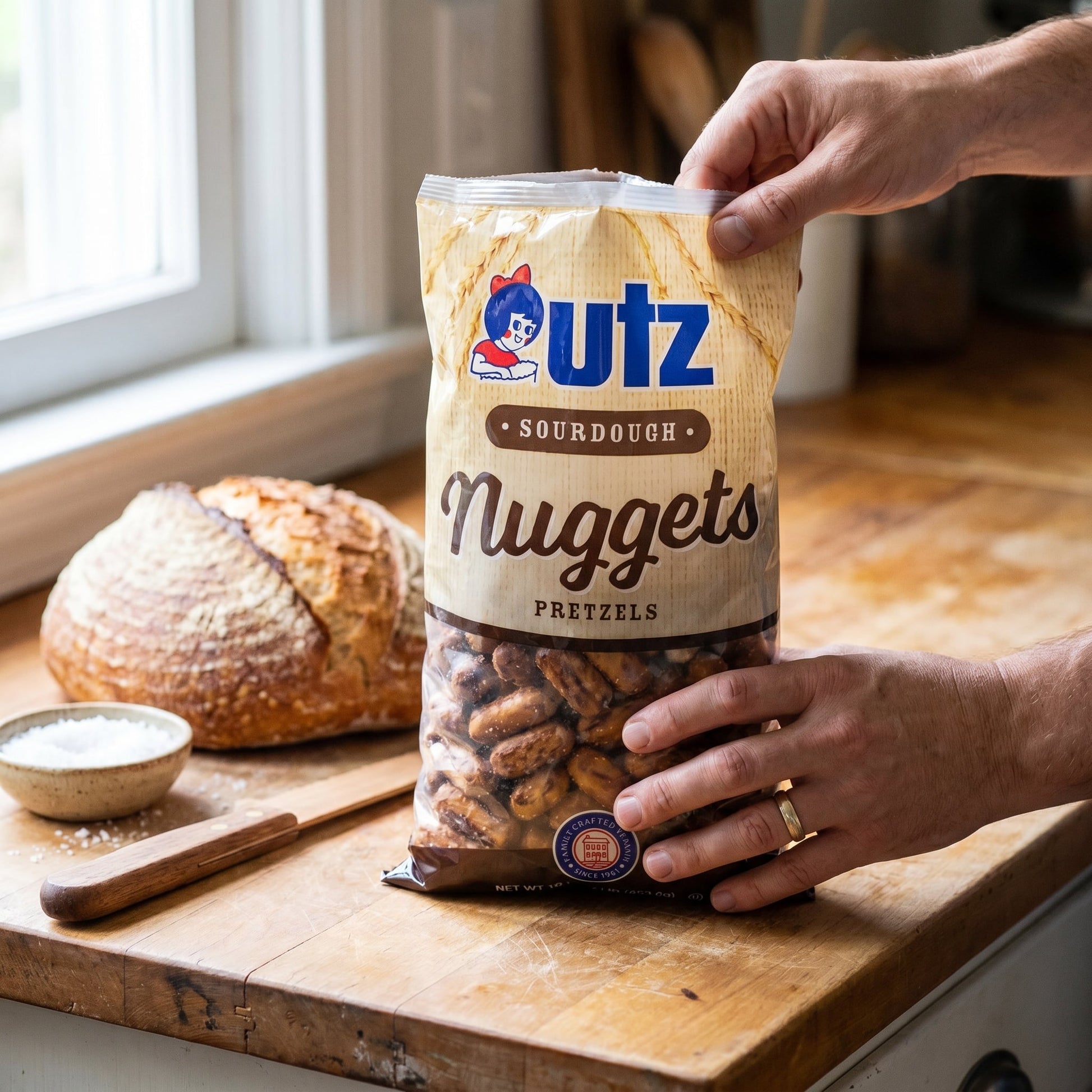 Utz Sourdough Nuggets Pretzels 16oz — ugc scene