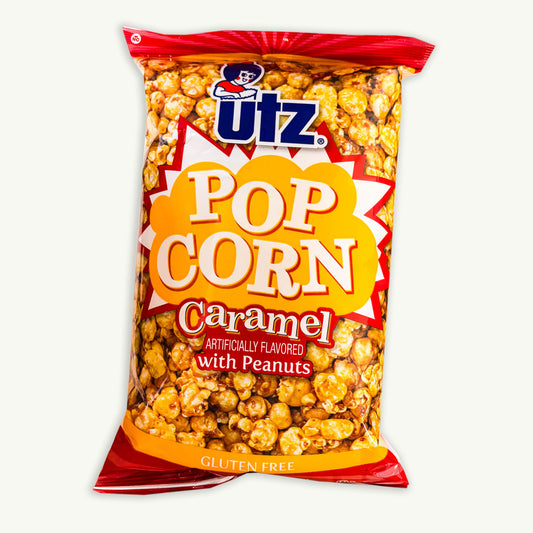 Utz Caramel Popcorn Peanuts 7oz