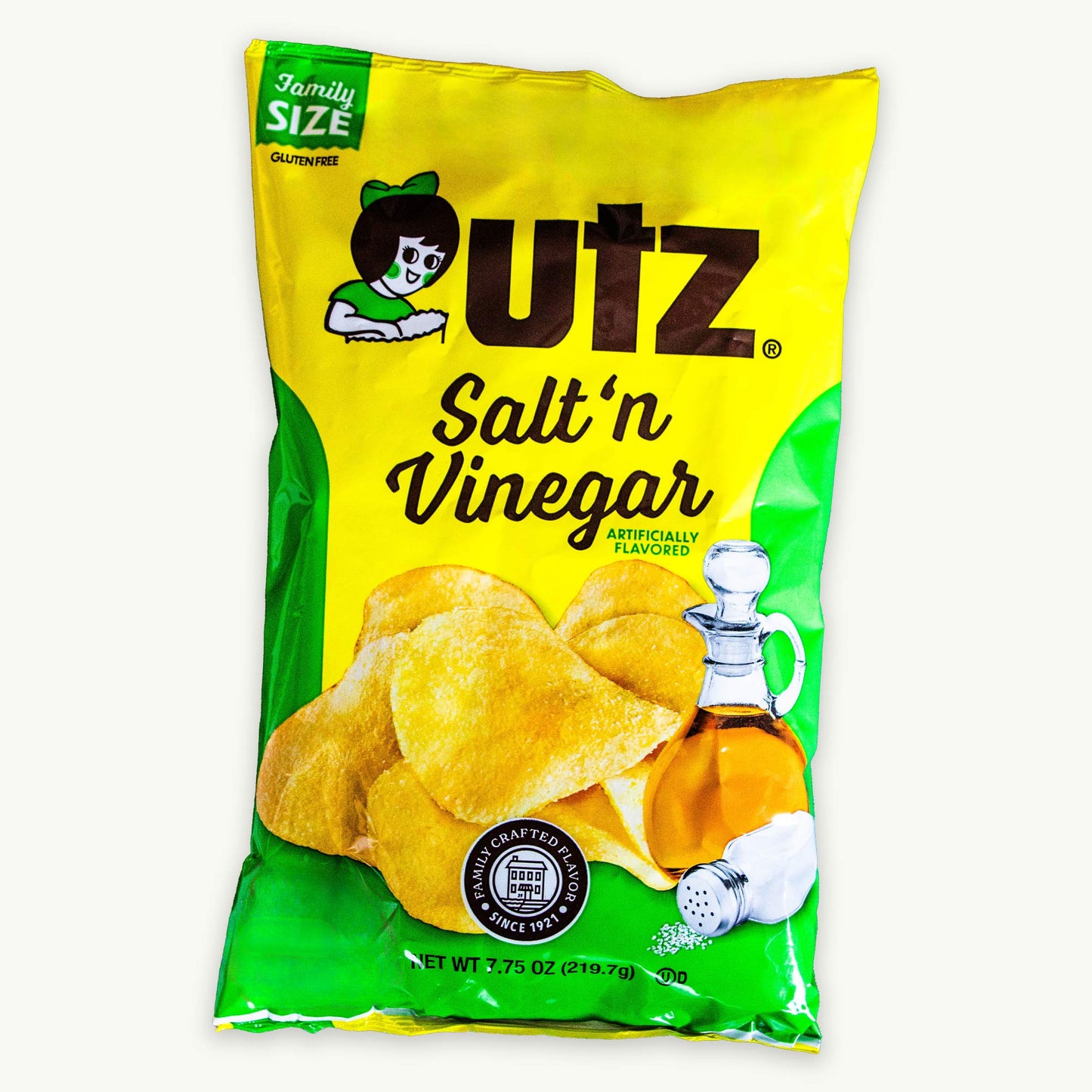 Utz Salt and Vinegar Potato Chips 7.75oz