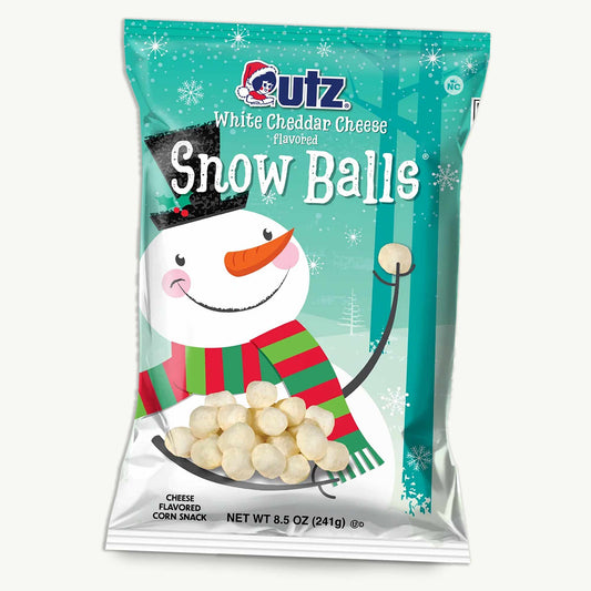 Utz White Cheddar Cheese Snowballs 8.5oz