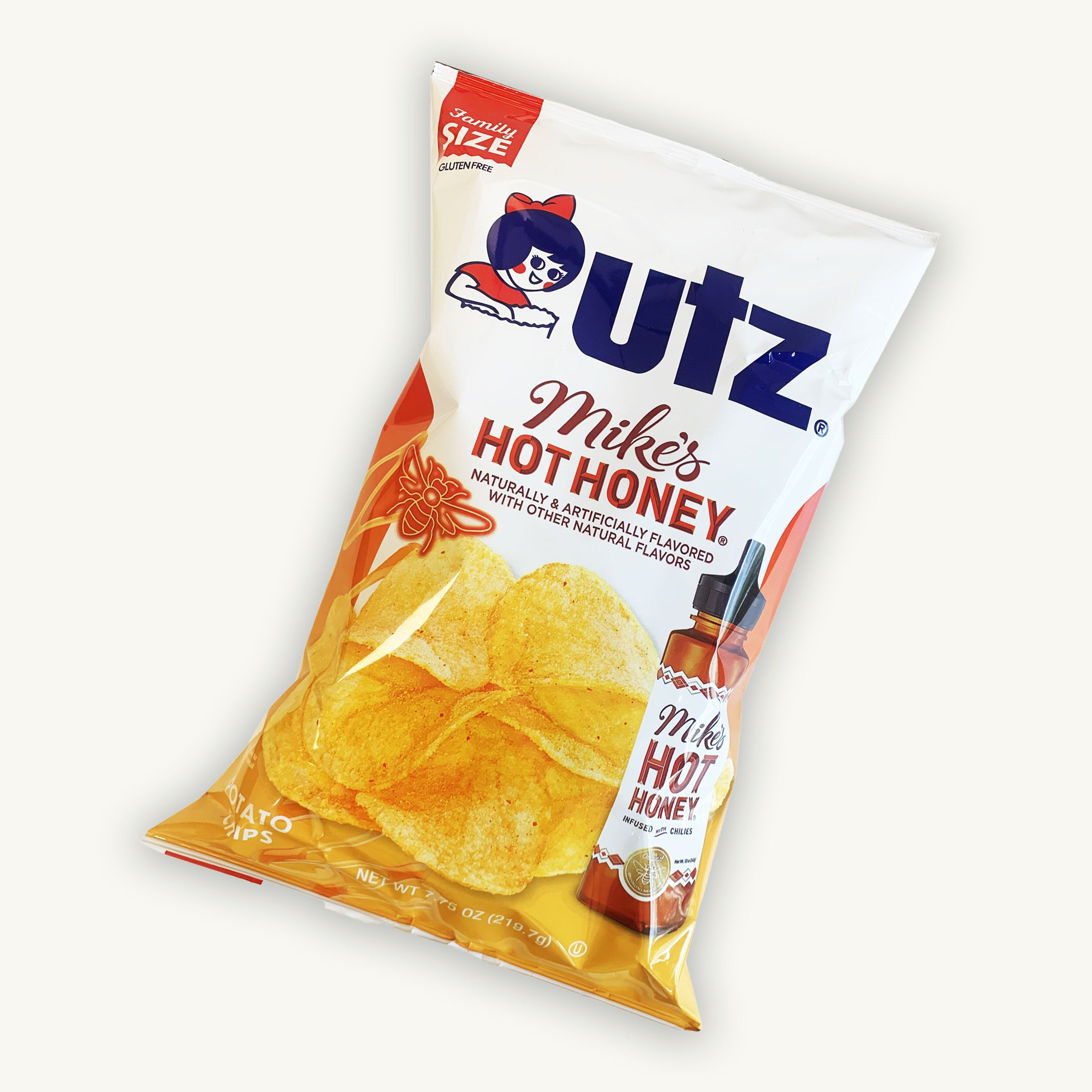 Utz Mike s Hot Honey Potato Chips 7 75oz Noble Crunch Utz mike s hot honey potato chips 7 75oz noble crunch