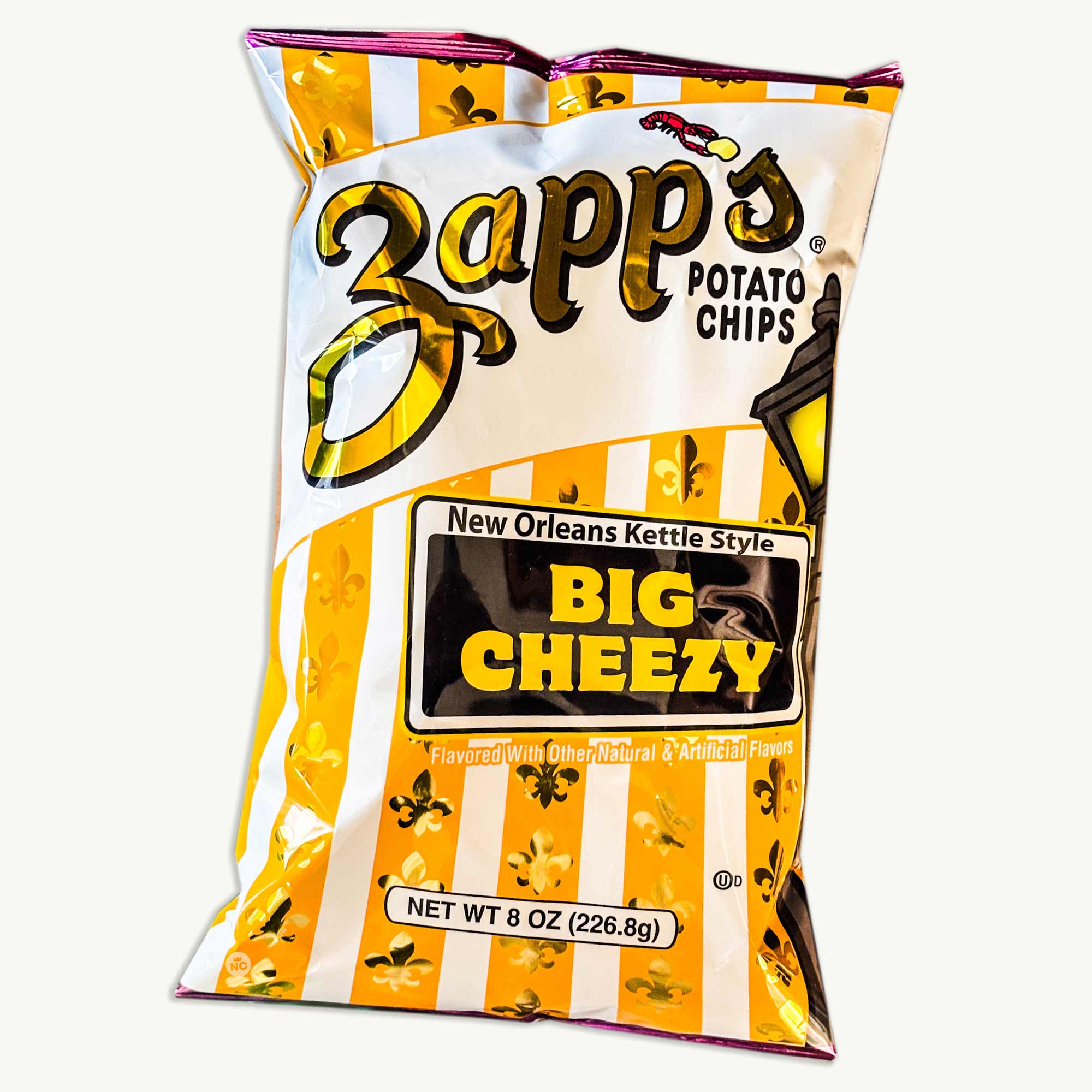 Cheezy's Zapp's Big Cheezy Potato Chips 8oz – Noble Crunch