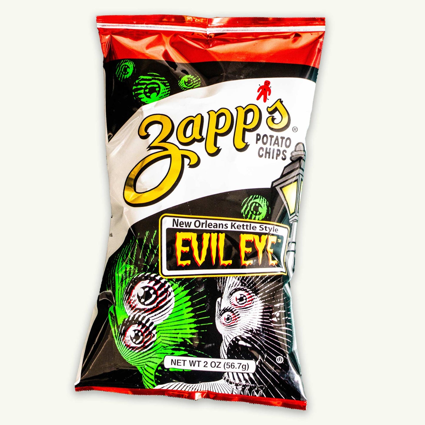 Zapp’s Evil Eye New Orleans Kettle Potato Chips 2oz