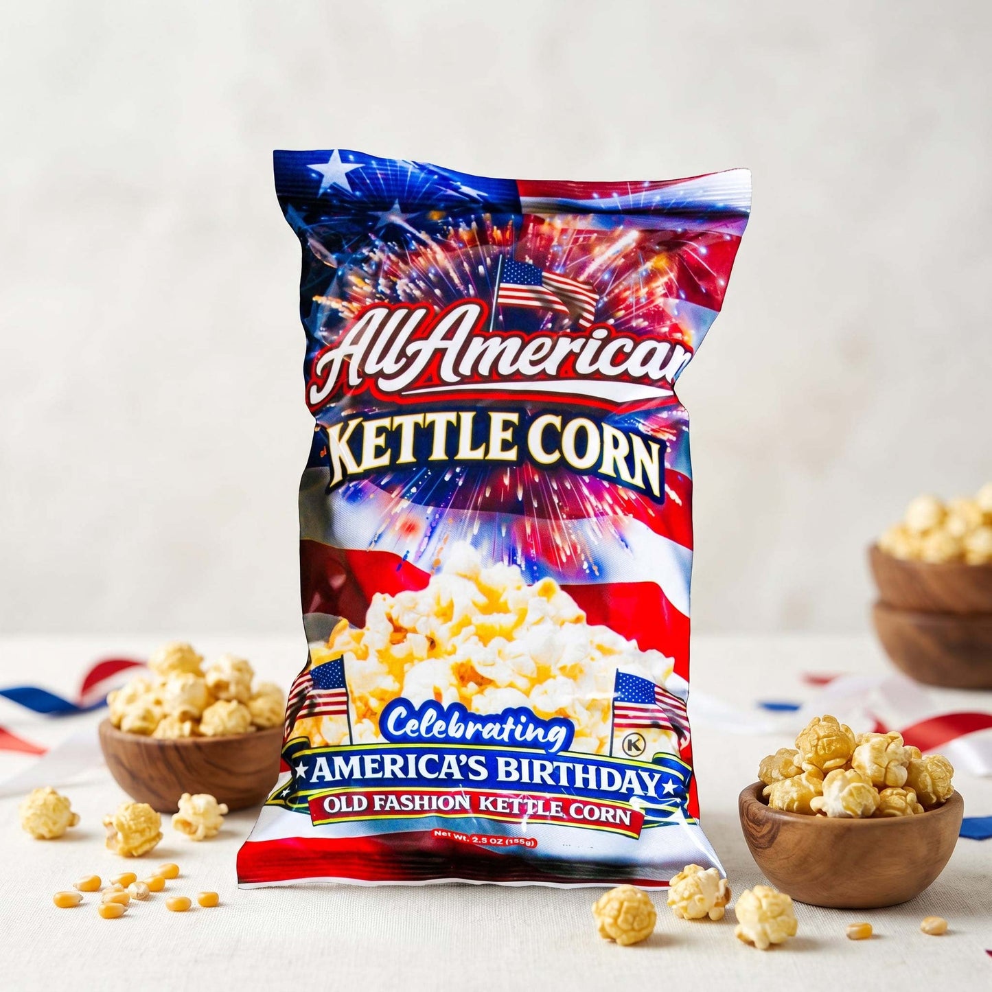 All American Kettle Corn Old Fashion Kettle Popcorn 5.5oz