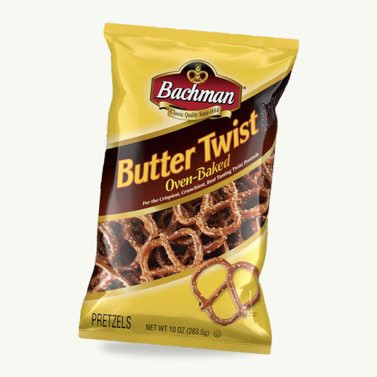 Bachman Butter Twist Flame Baked Pretzels 10oz