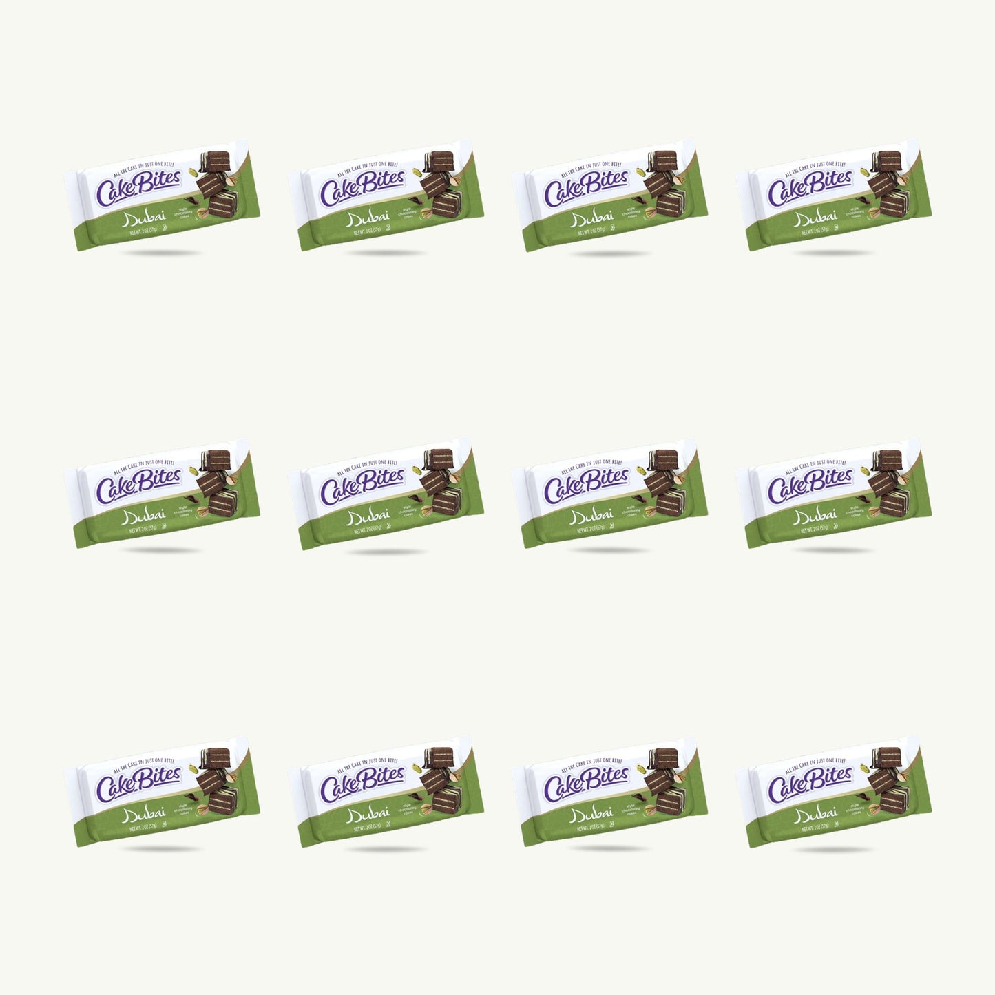 Cakbites Dubai Chocolate 2oz — 12-pack