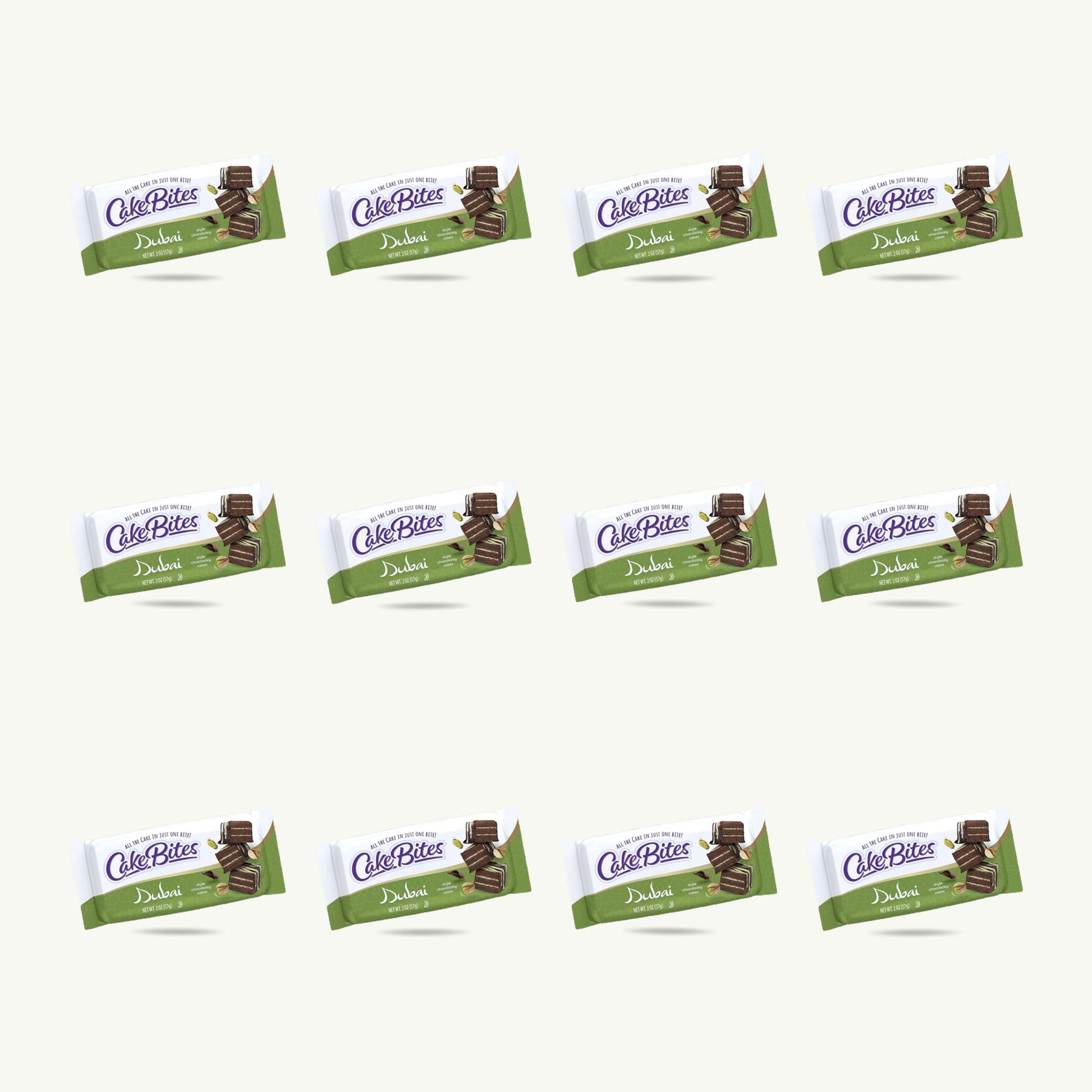 Cakbites Dubai Chocolate 2oz — 12-pack