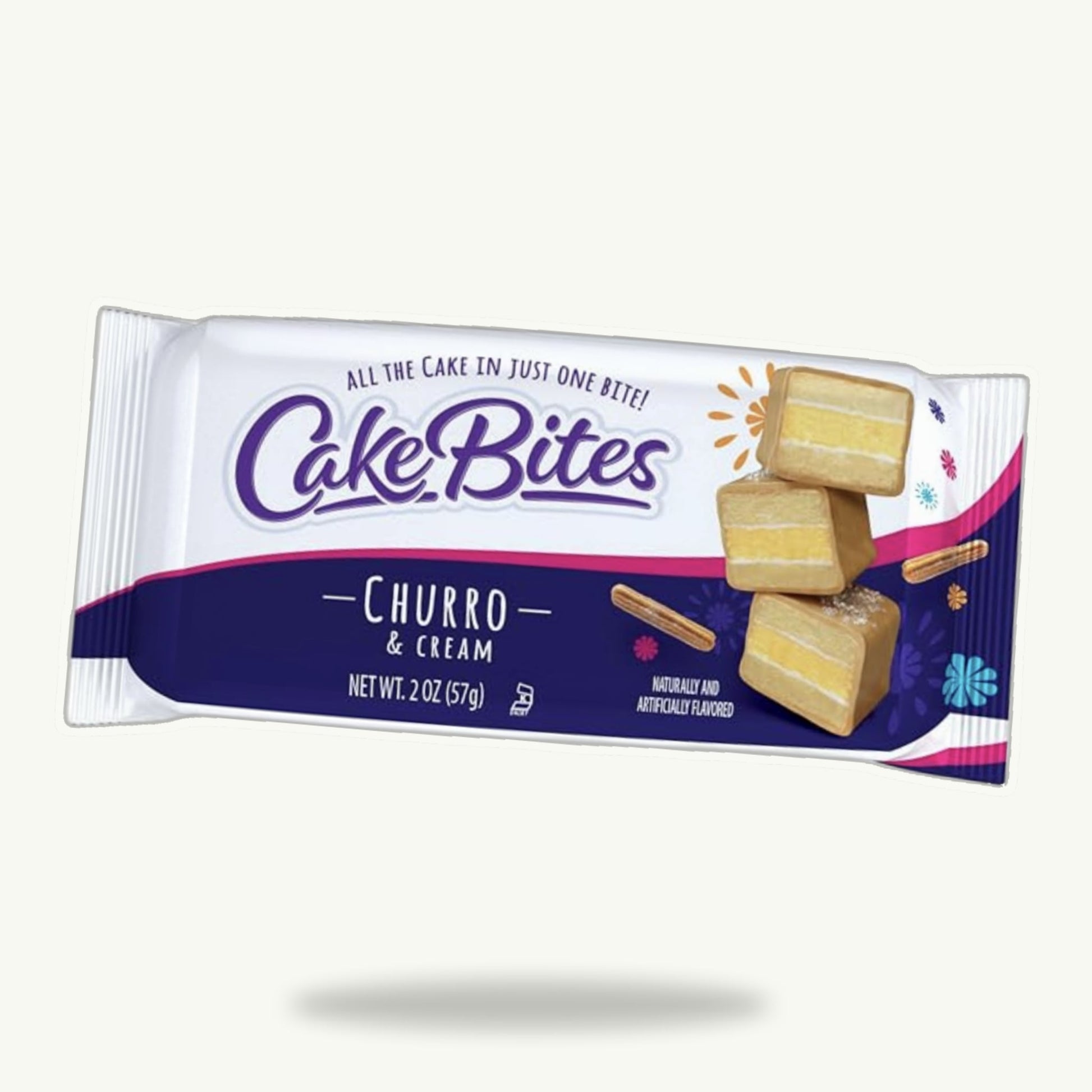 Cakebites Churro and Cream 2oz — hero