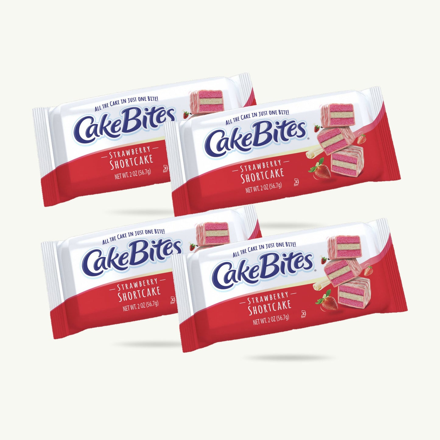 Cakebites Strawberry Shortcake 2oz