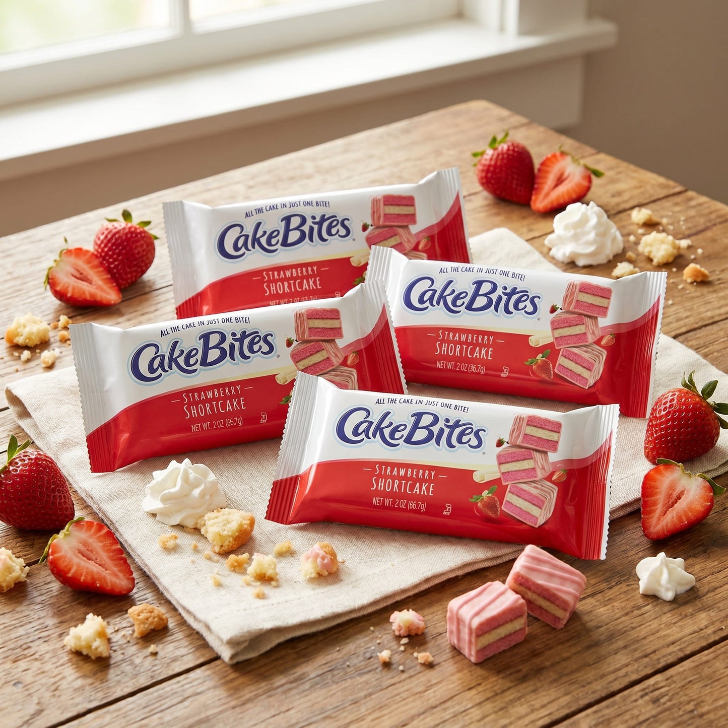 Cakebites Strawberry Shortcake 2oz