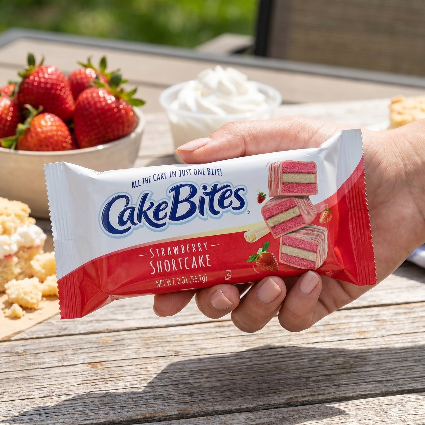 Cakebites Strawberry Shortcake 2oz