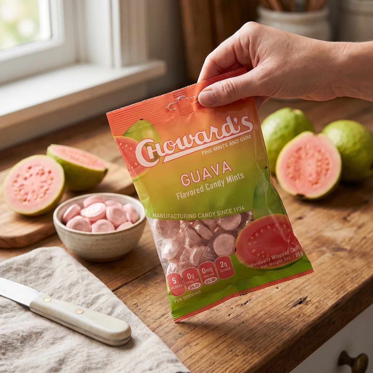 Choward's Guava Flavored Candy Mints 3oz