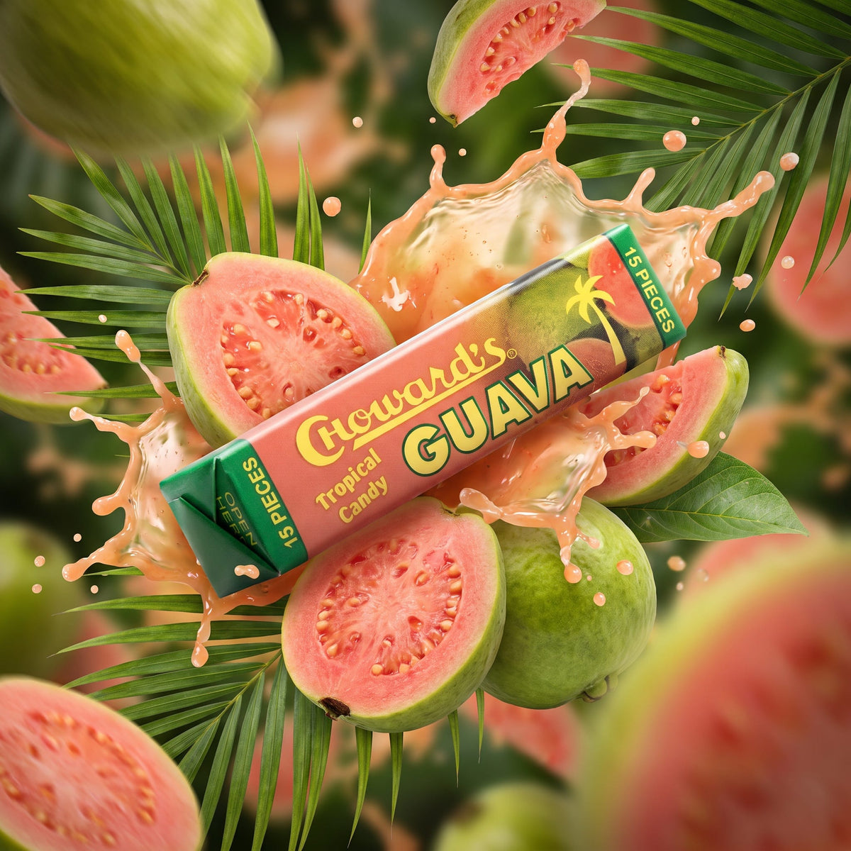 Choward's Guava Flavored Mint Candy 15ct