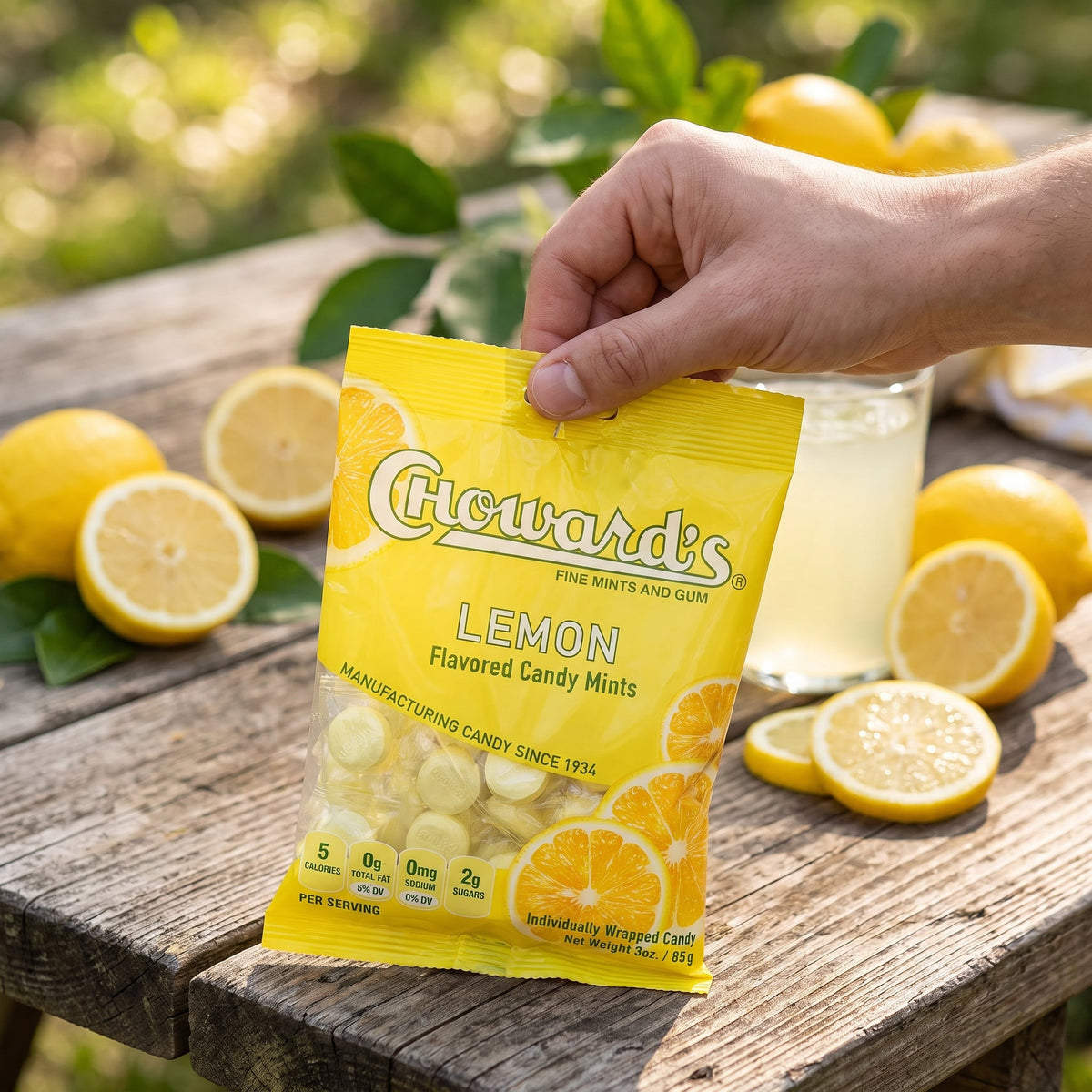 Choward's Lemon Flavored Mint Candy 3oz — ugc scene