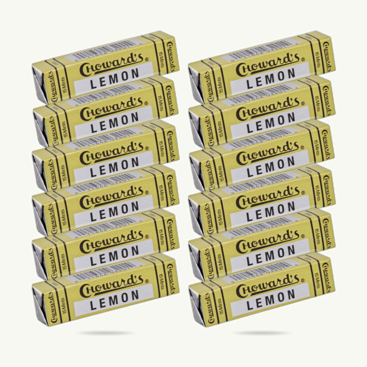 Choward's Lemon Flavored Mint Candy 15ct