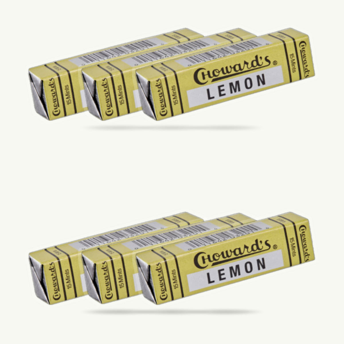 Choward's Lemon Flavored Mint Candy 15ct