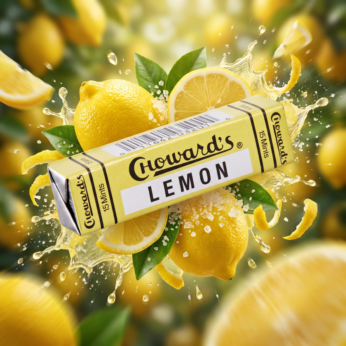 Choward's Lemon Flavored Mint Candy 15ct