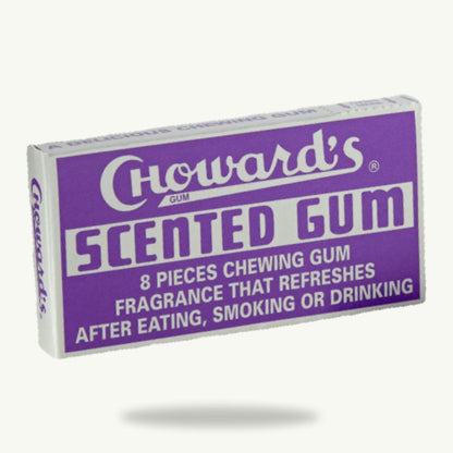 Choward's Scented Gum — Violet Chewing Gum, 8-Piece Pack