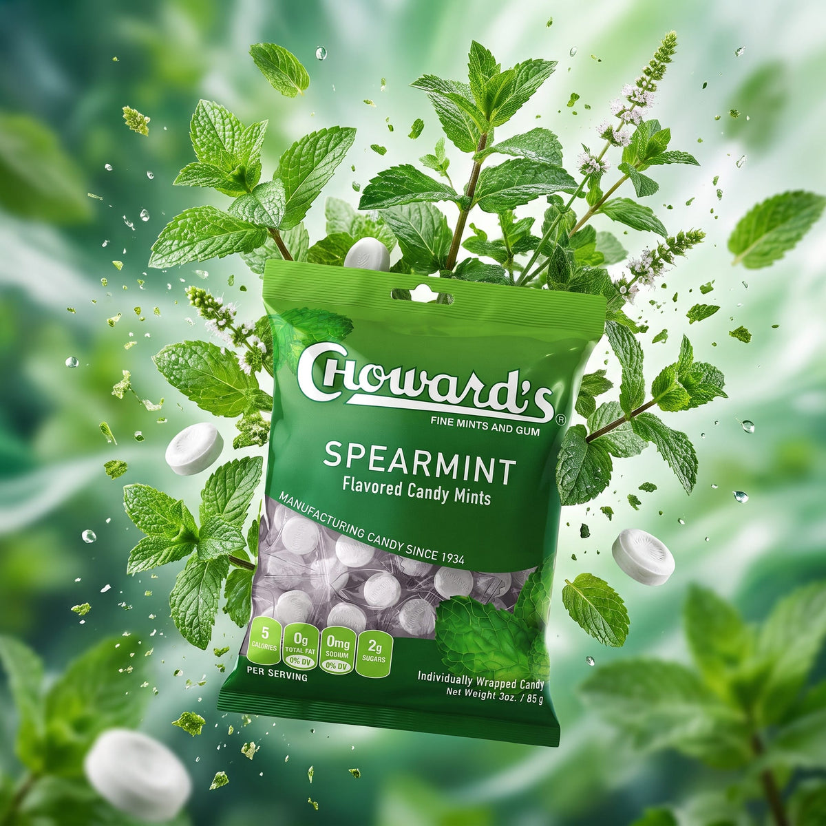 Choward's Spearmint Flavored Mins 3oz — creative scene