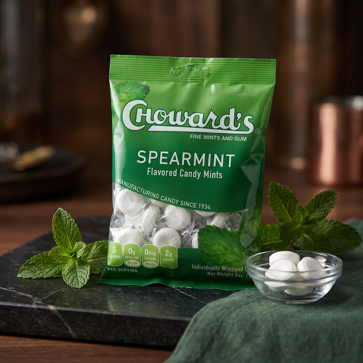 Choward's Spearmint Flavored Mins 3oz — fine scene