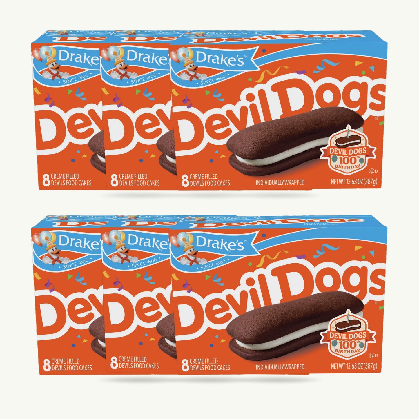 Drake's Devil Dogs 13.63oz 8ct