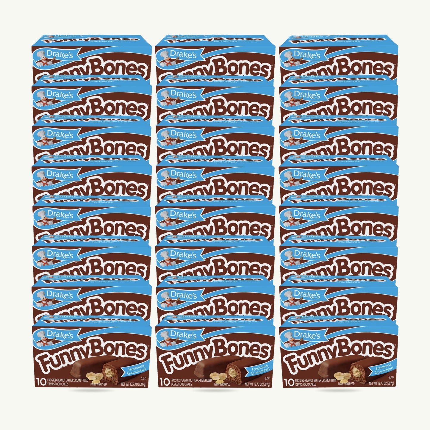 Drake's Funny Bones 13.73oz 10ct