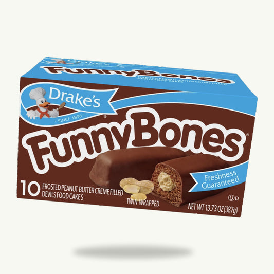 Drake's Funny Bones 13.73oz 10ct