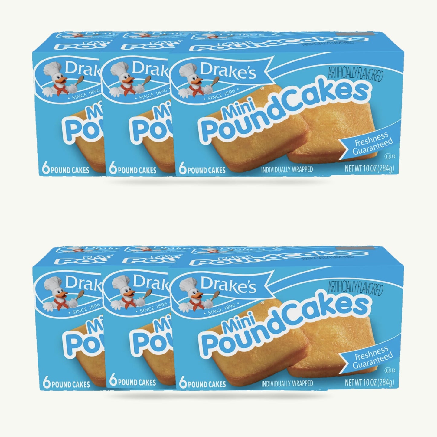 Drake's Mini Pound Cakes 10oz 6ct