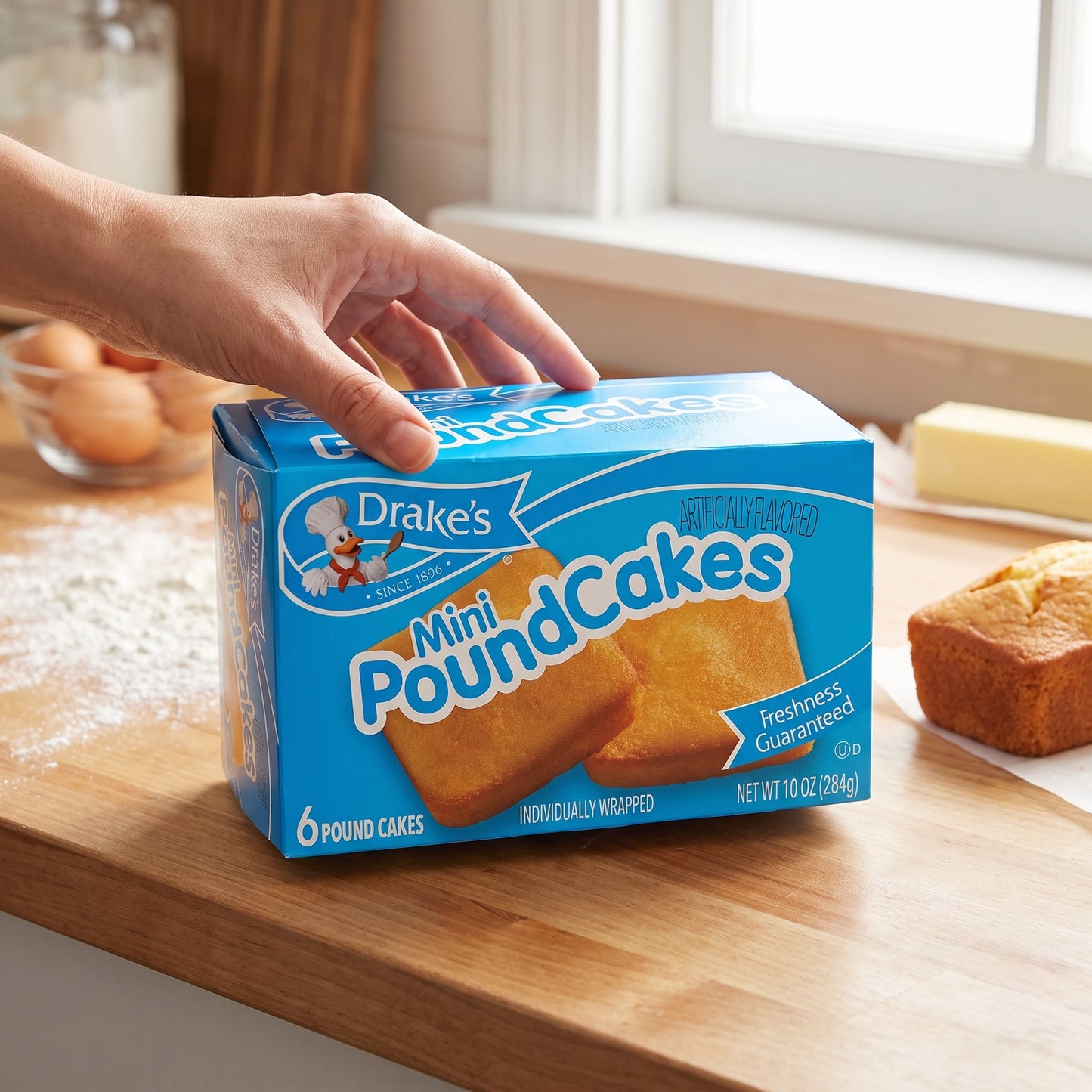 Drake's Mini Pound Cakes 10oz 6ct