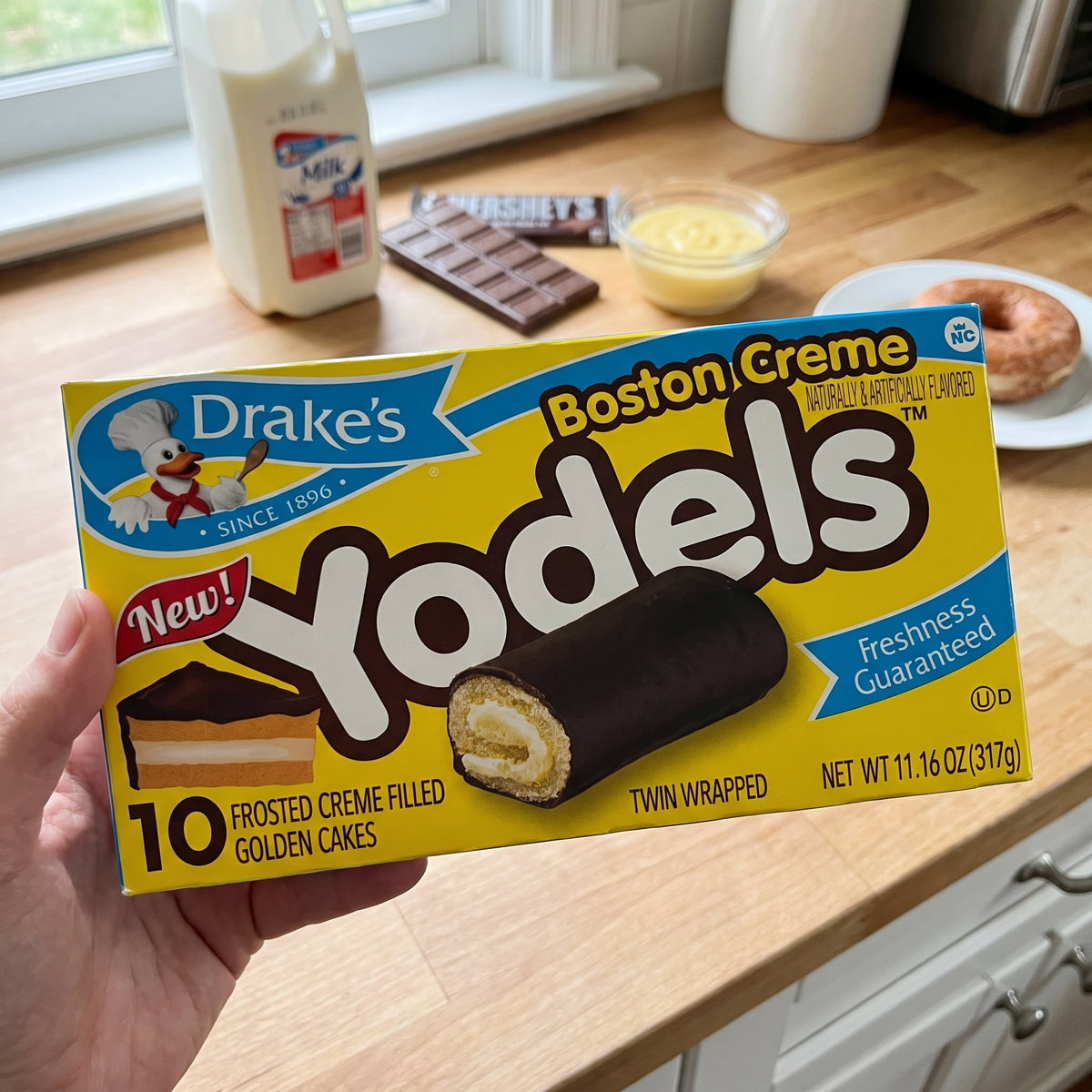 Drake's Boston Cream Yodels 10ct 11.16oz