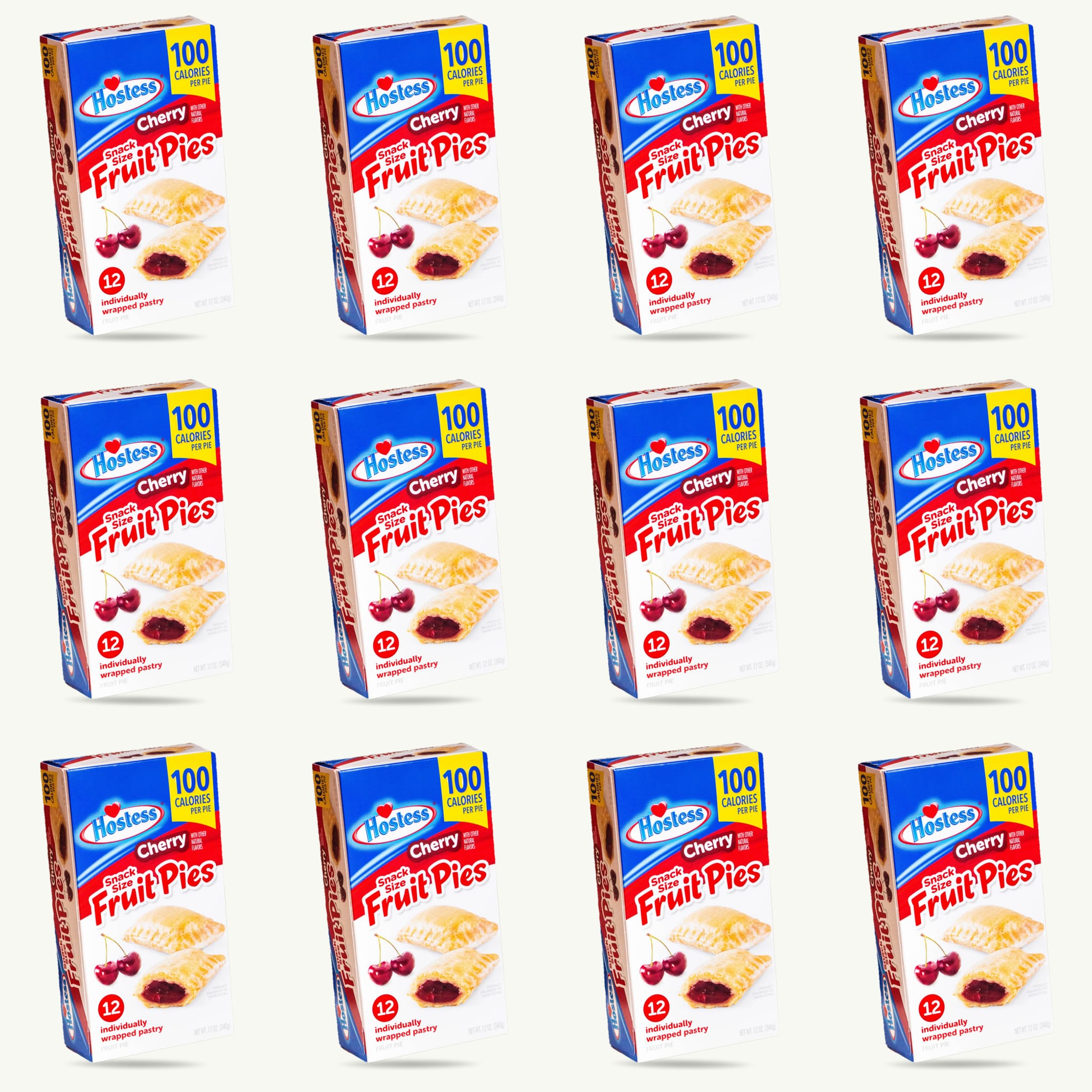 Hostess Cherry Fruit Pies 12oz, 12ct – Noble Crunch