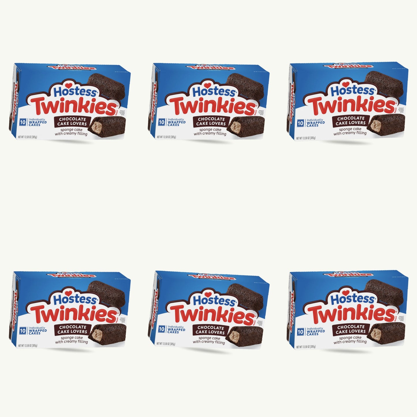 Hostess Twinkies Chocolate Cake Lovers 13.58oz 10ct