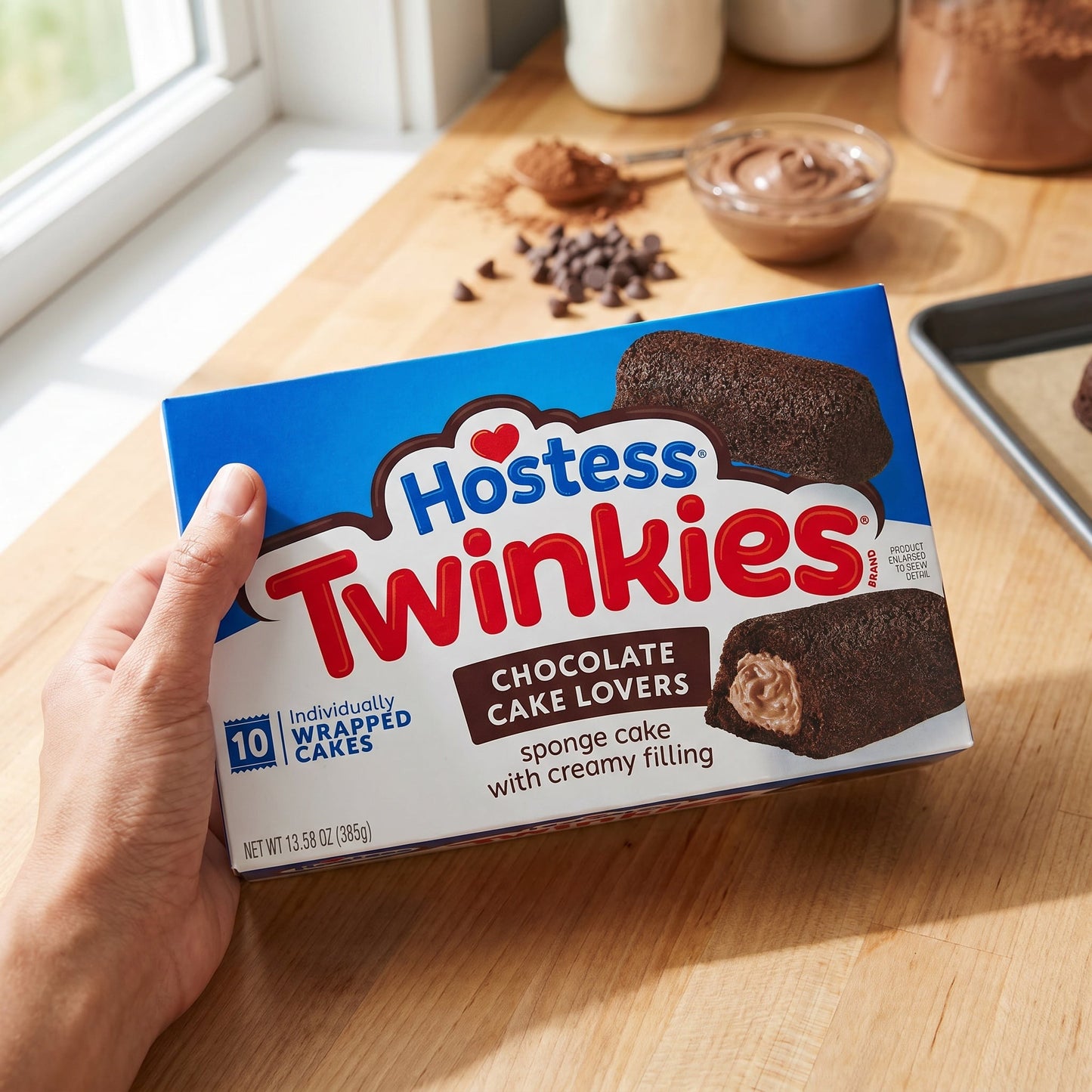 Hostess Twinkies Chocolate Cake Lovers 13.58oz 10ct