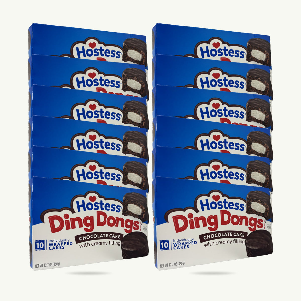 Hostess Ding Dongs 12.07oz 10ct — 12-pack