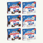 Hostess Donettes Variety Pack — Frosted (3),  Powdered (3) Mini Donuts — 6 Packs