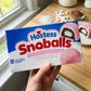 Hostess Snowballs Coconut Marshmallow Chocolate Cake (Pink) 10.5oz 6ct