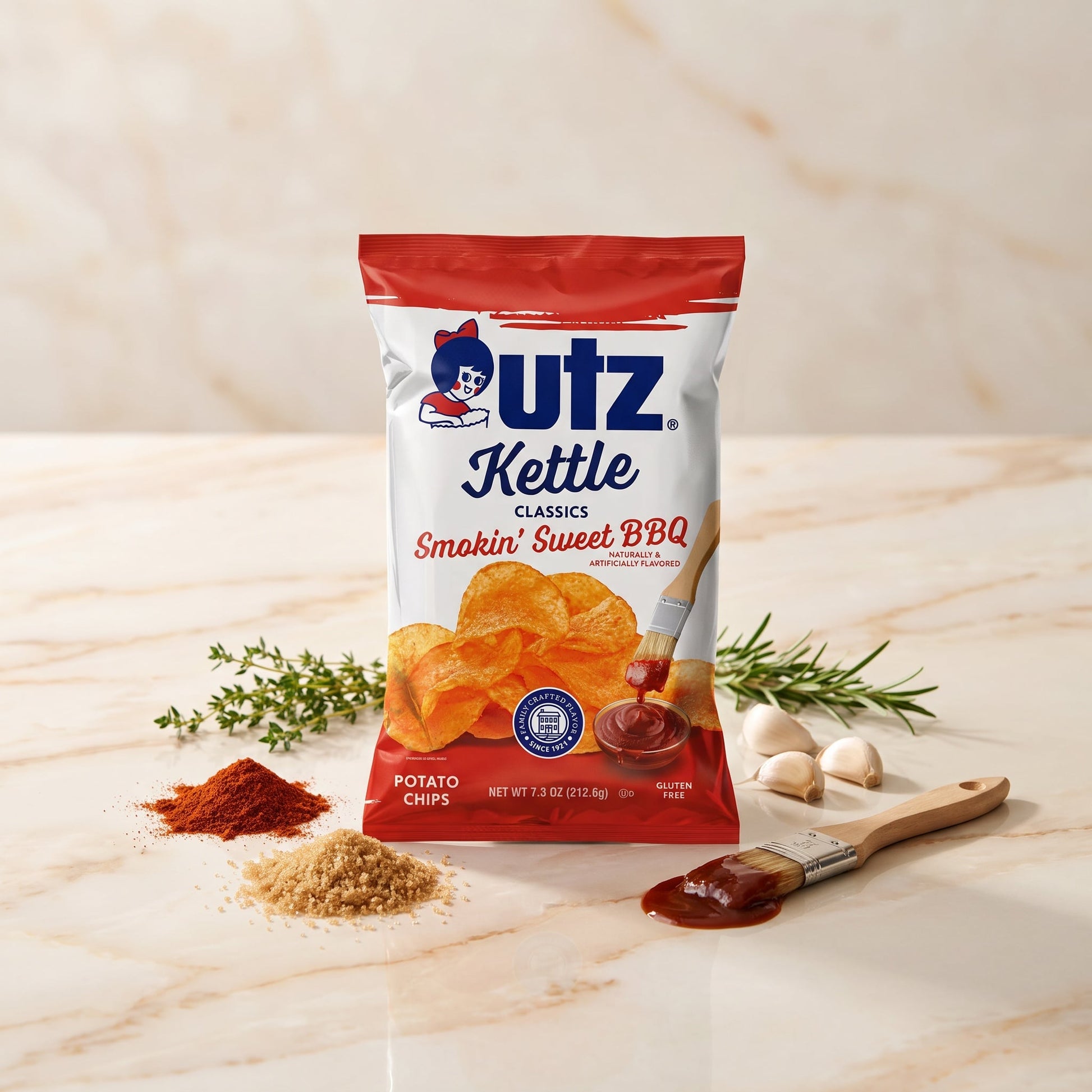 Kettle Classics Smokin' Sweet BBQ Potato Chips 7.5oz