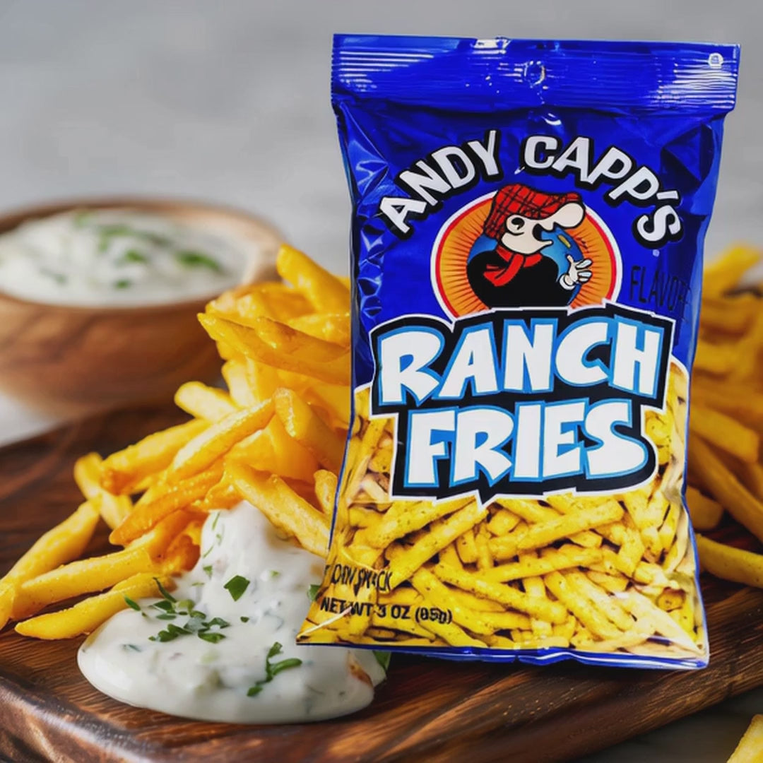Andy Capp's Fries Variety Pack - Fire, Cheddar, BBQ, Ranch