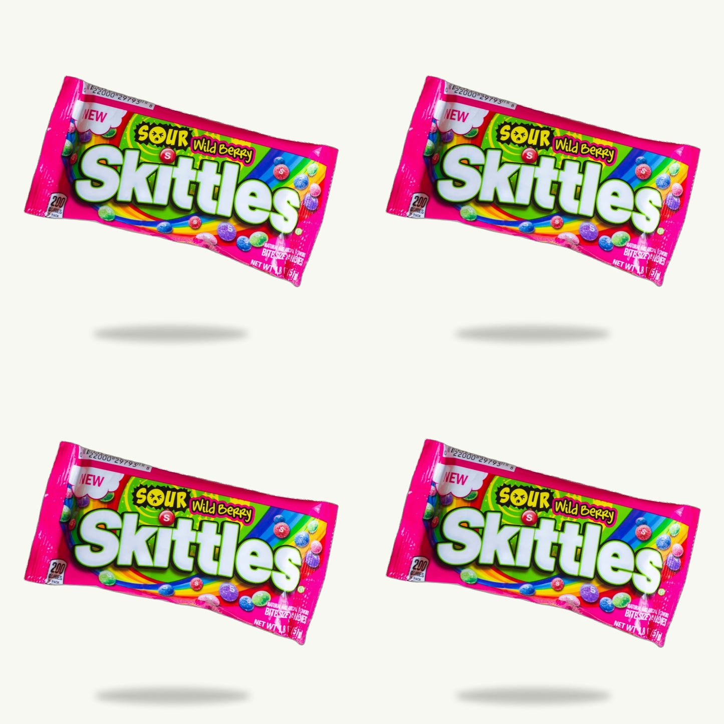 Skittles Sour Wild Berry Candy 1.8oz