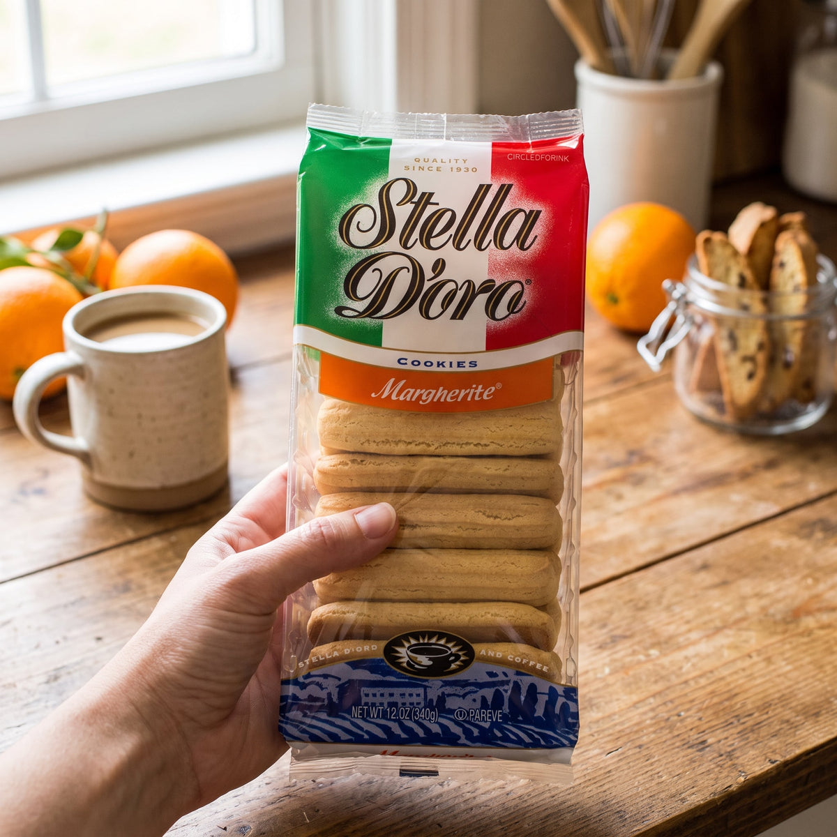 Stella D'oro Variety Pack – Margherite (2), Almond Delight (2), Anisette Toast (2) – Italian Bakery Cookies – 6 Bags
