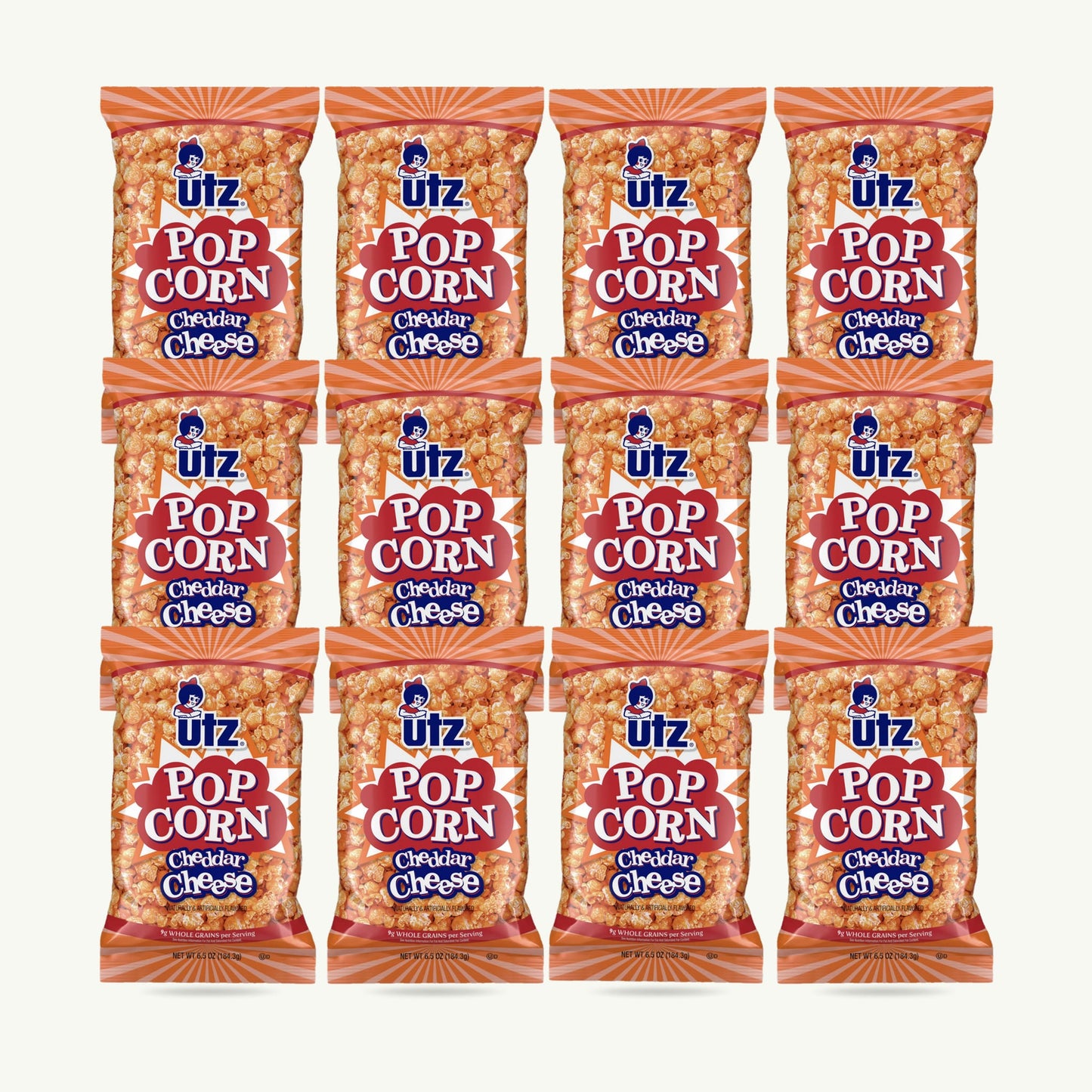 Utz Cheddar Cheese Popcorn 6.5oz