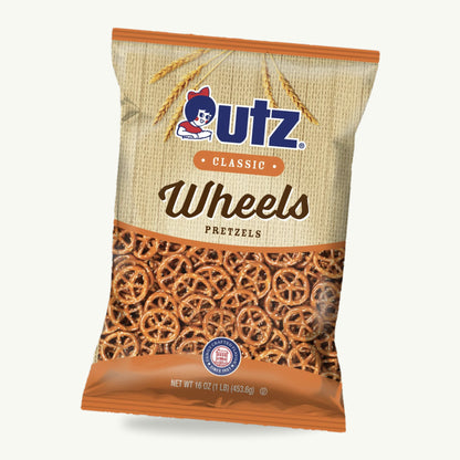 Utz Classic Wheels Pretzels 16oz — hero