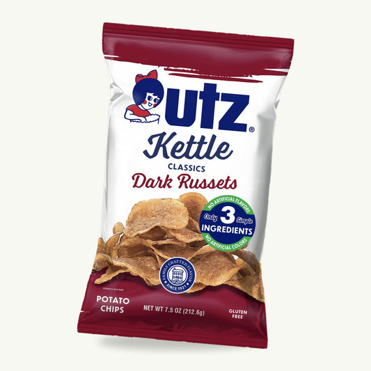 Utz Dark Russets Potato Chips 7.5oz