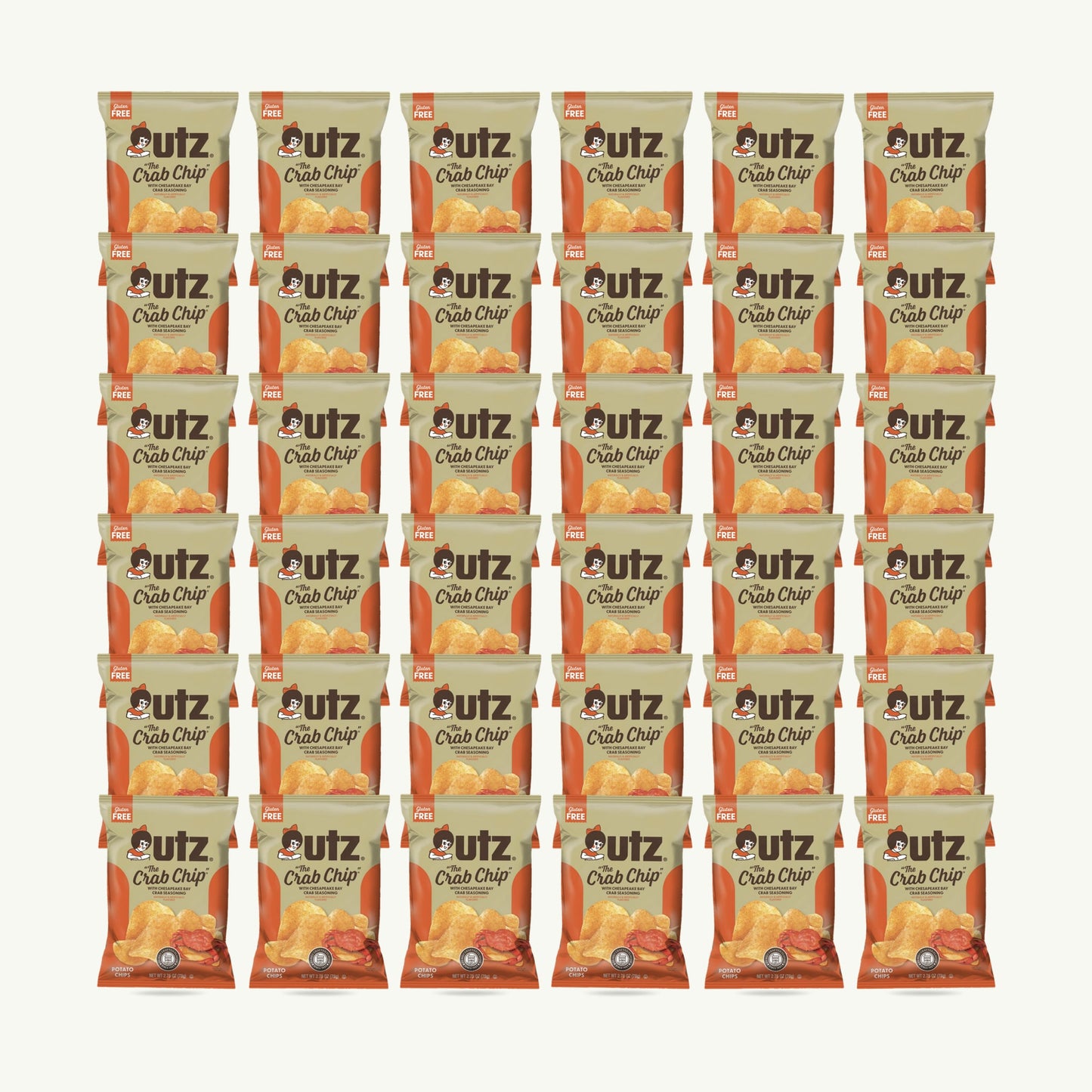 Utz Crab Potato Chips 2.75oz